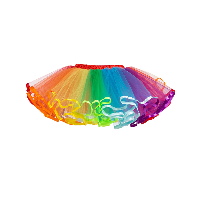 

Colorful Tutu Skirt in Red for Girl