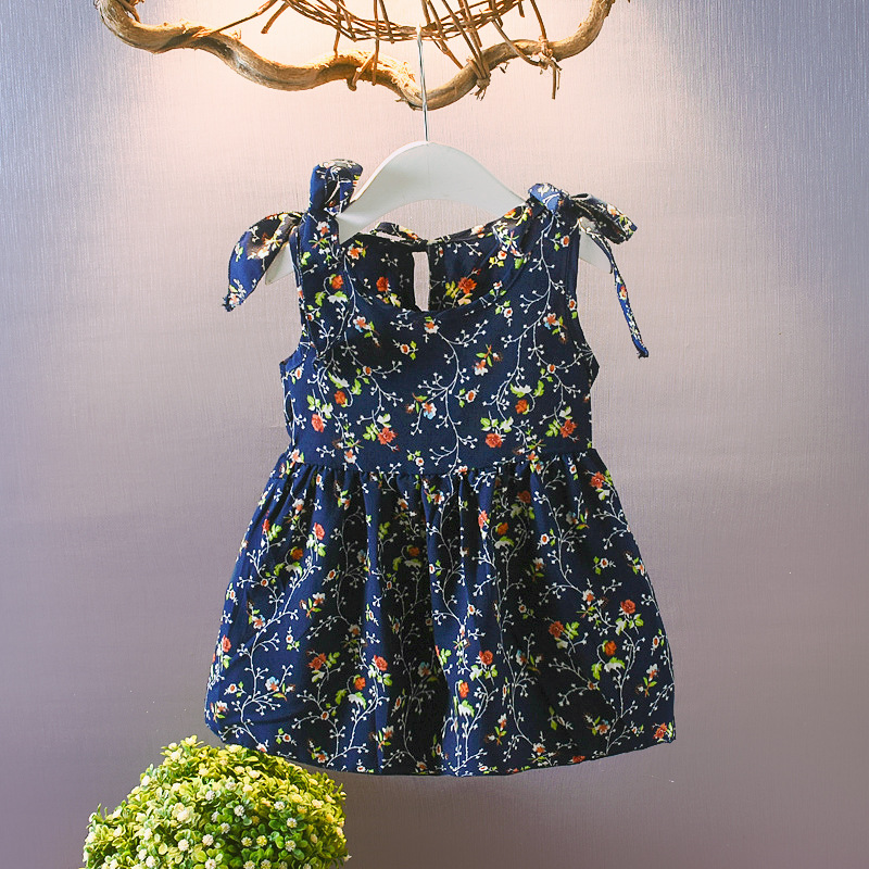 

Allover Floral Print Sleeveless Dress