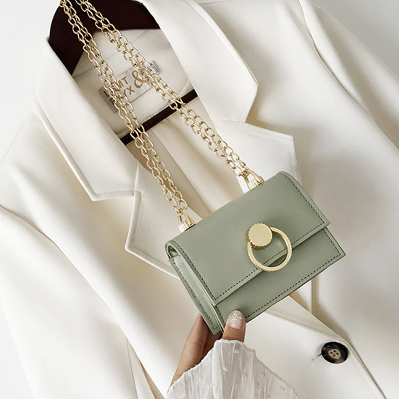 

Graceful Chain Design Crossbody Bag