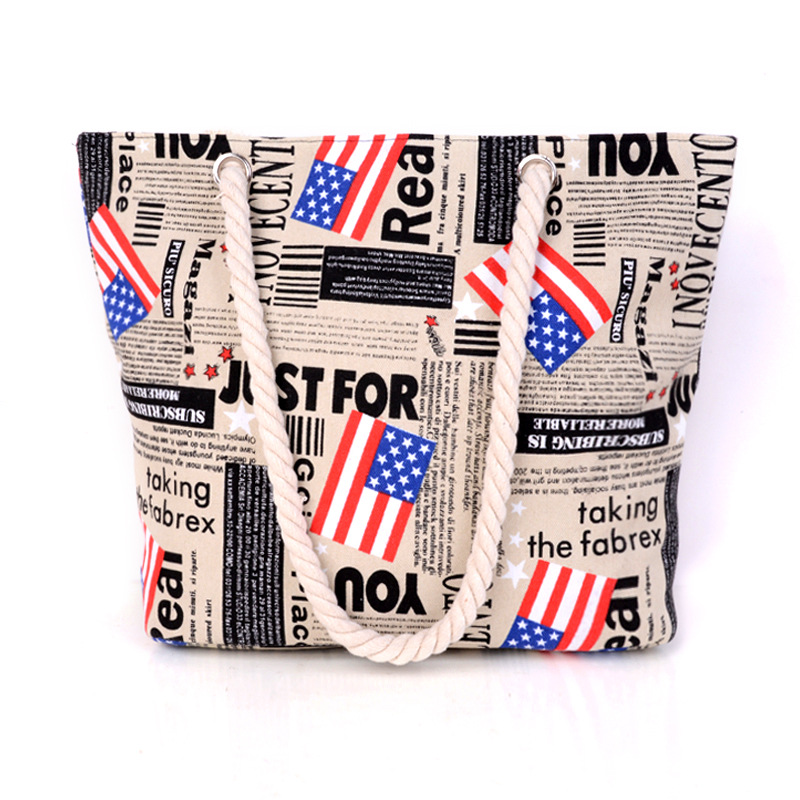 

Casual Braiding Handle Large Capacity Shoulder Bag