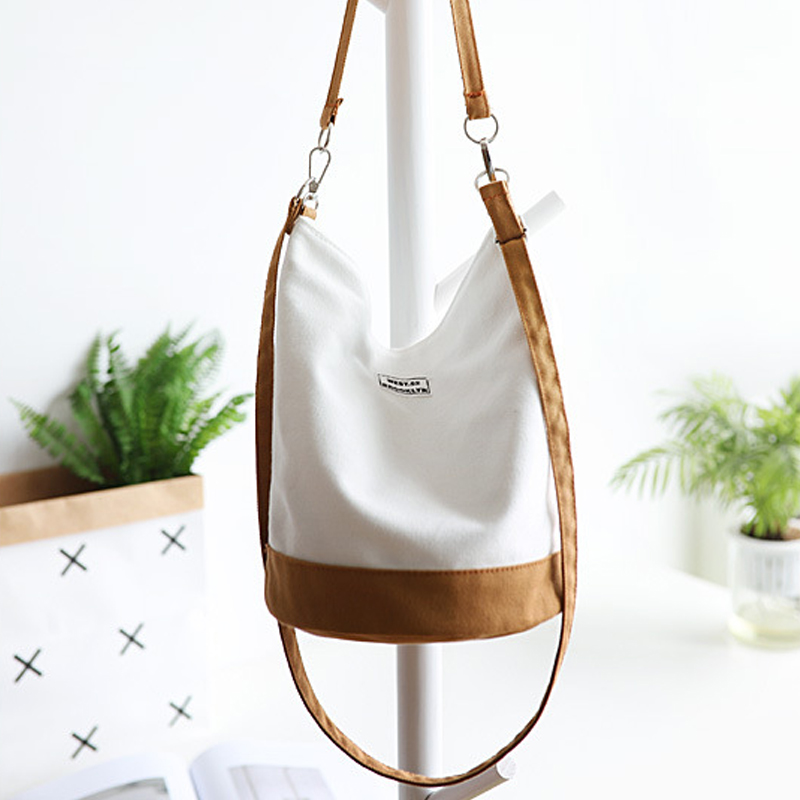 

Solid Decor Crossbody Bag