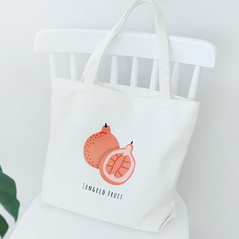 

Fruit Letter Print Decorate Backpack Bag