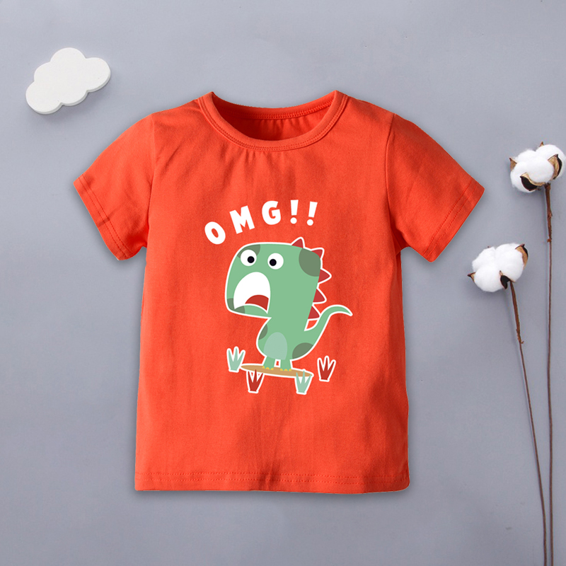 

Basic T-shirt in Orange