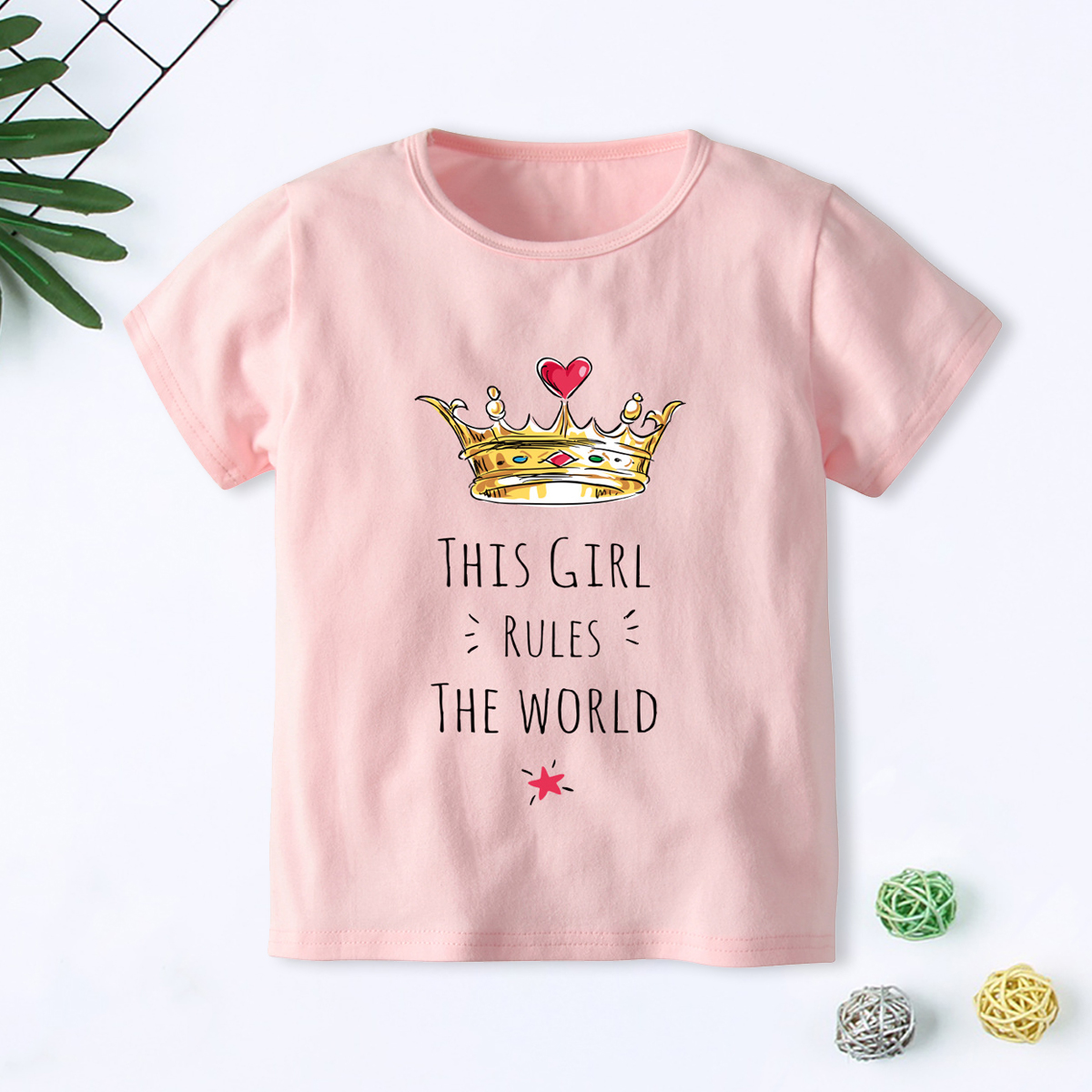

Beautiful Crown and Letter Tee