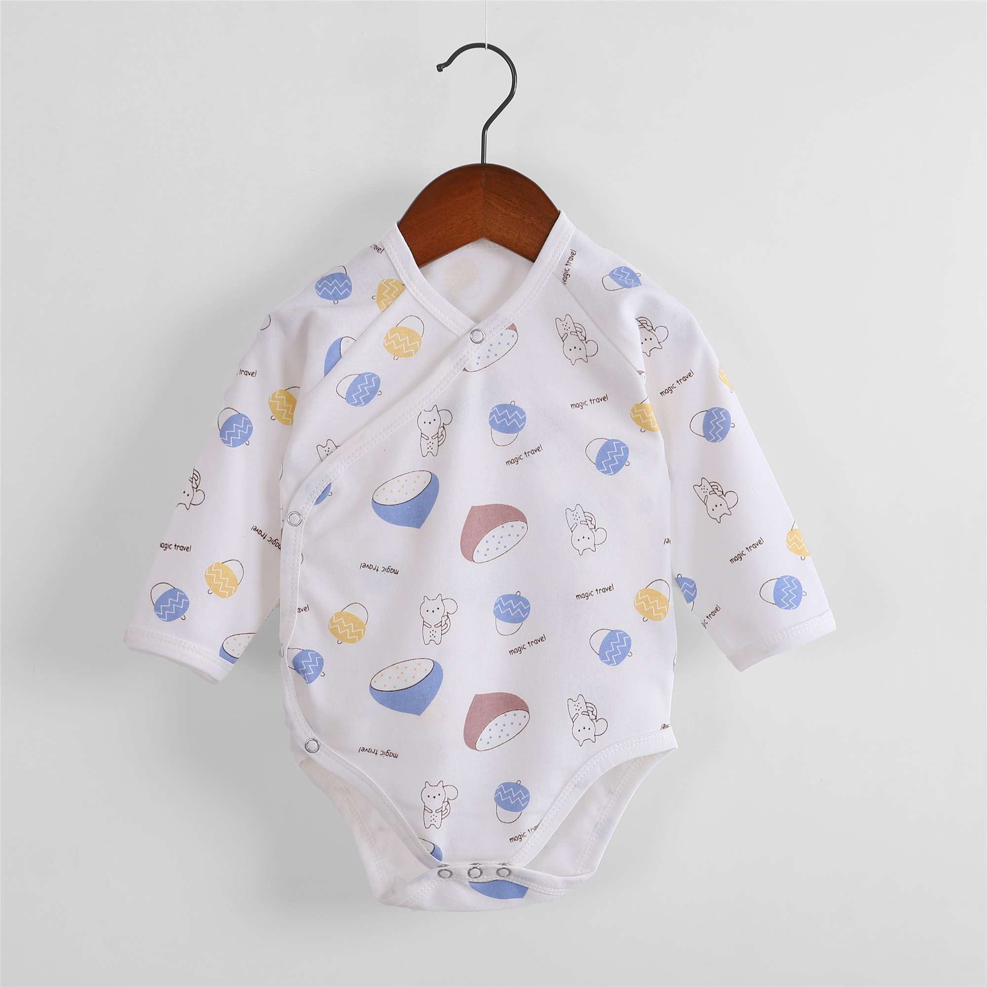 

Baby / Toddler Squirrel Print Breathable Long-sleeve Pajamas