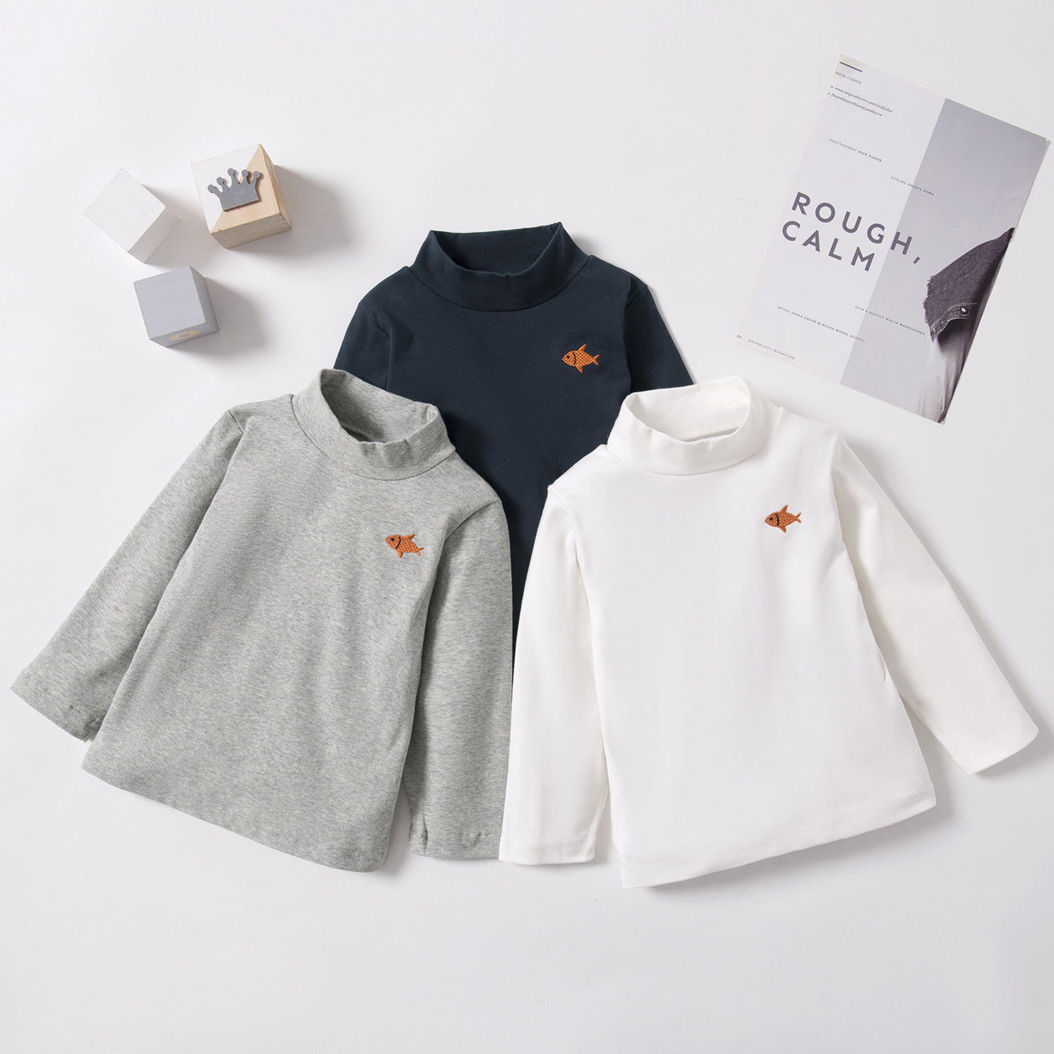 

Kids Unisex Embroidered Longsleeves Tee