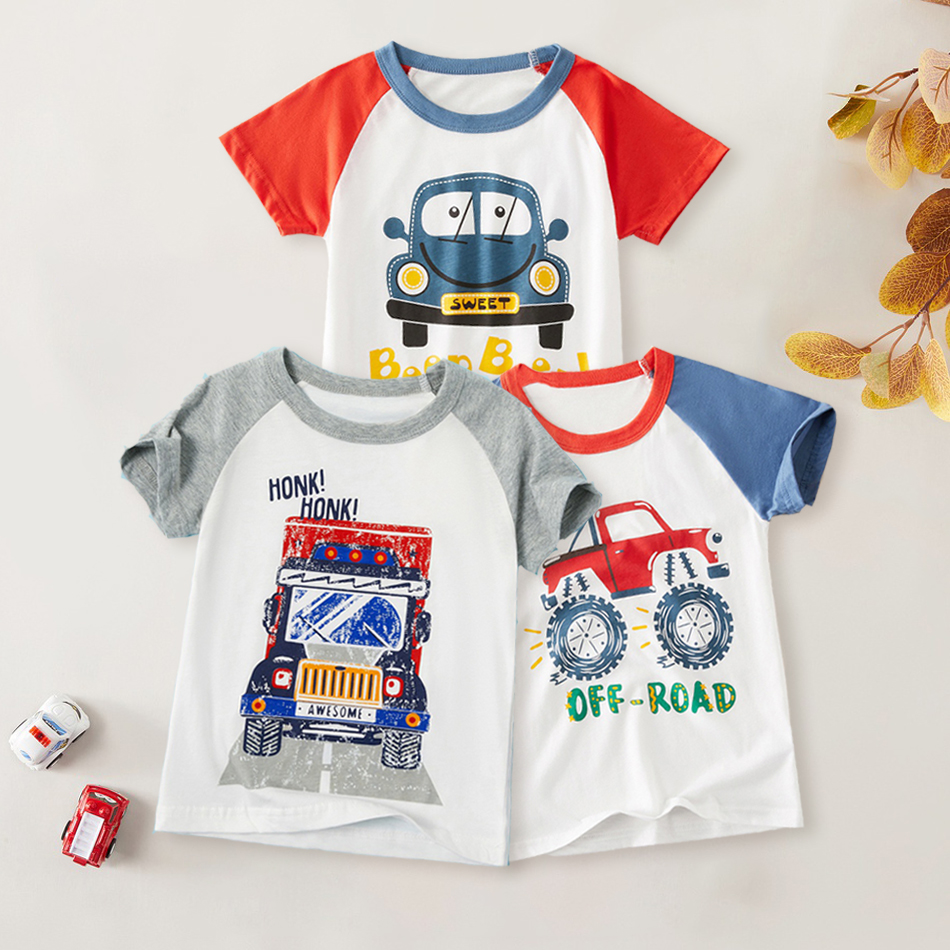 

Kids Boy Car Cartoon Tee
