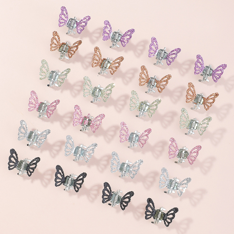 

24-pack Multicolor Butterfly Hair Claw Hair Accessories for Girls