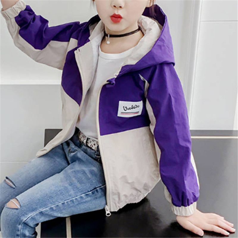 

Casual Color Contrast Zipper Front Jacket