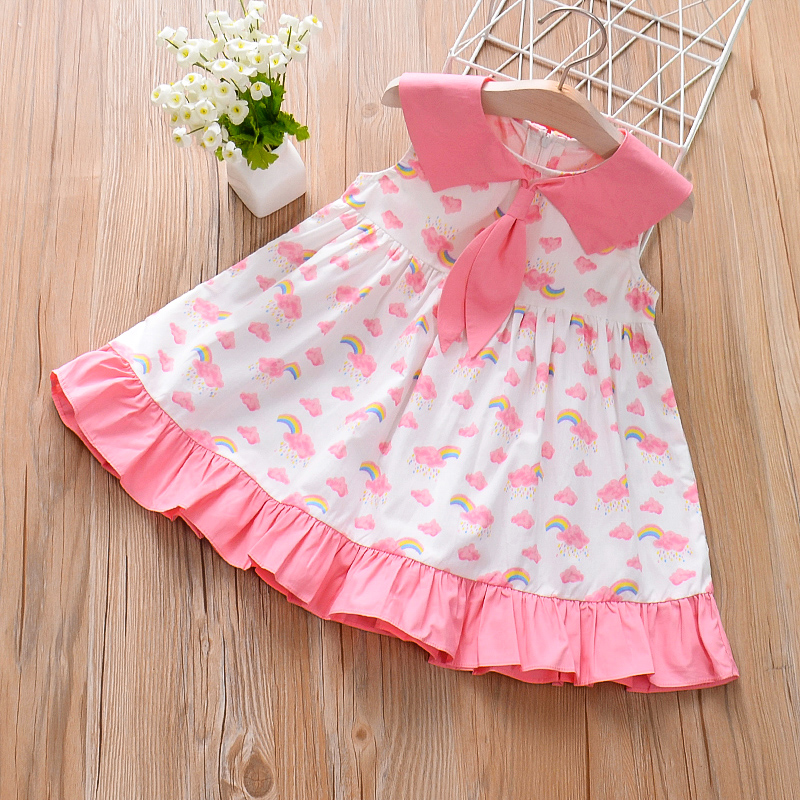 

Baby Girl Sweet Rainbow Dress