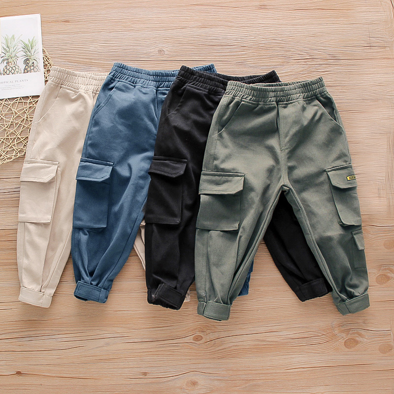 

Toddler Casual Solid Pocket Overall