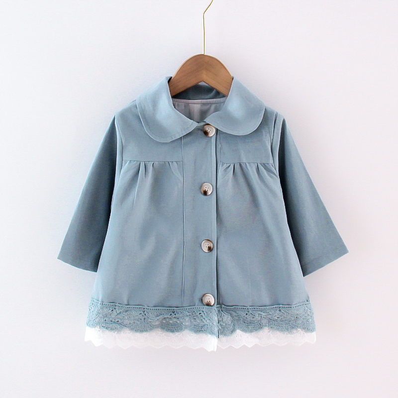 

Baby Girl casual Coat & Jacket Solid Sweet Cotton Princess dress Baby Girl Clothes