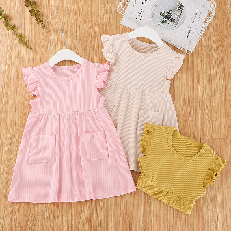 

Baby / Toddler Girl Solid Dress
