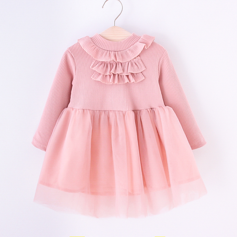 

Baby / Toddler Girl Ruffled Mesh Dress