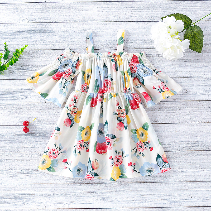 

Toddler Girl Floral Allover Print Slip Dress
