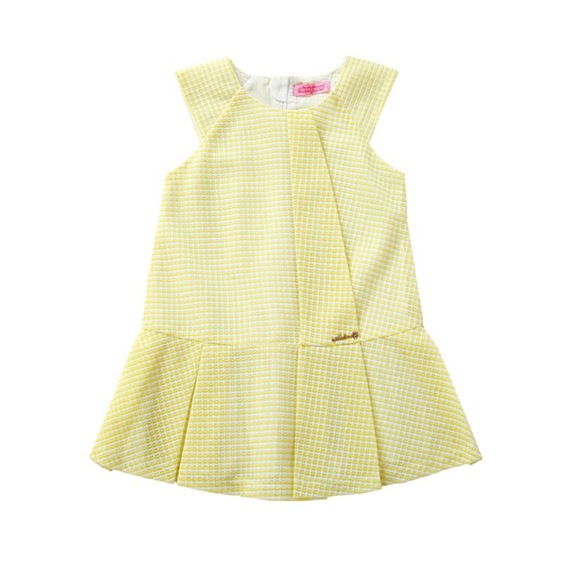 

Trendy Plaid Short-sleeve Dress for Girl