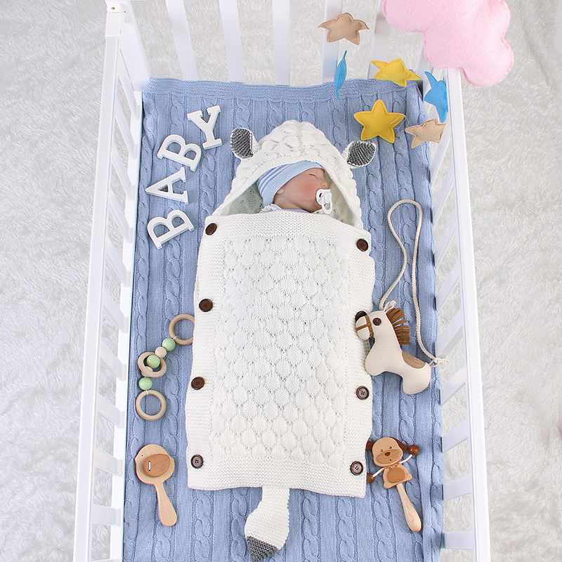

Baby Boy Girl Newborn Swaddle Animal Design Winter Sleeping Bag