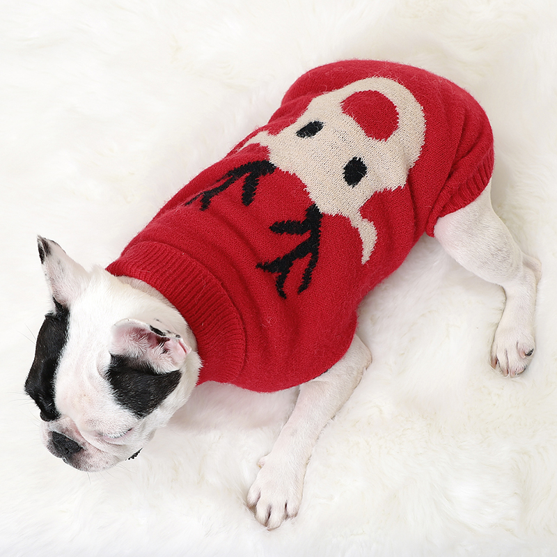 

Pet christmas deer sweater