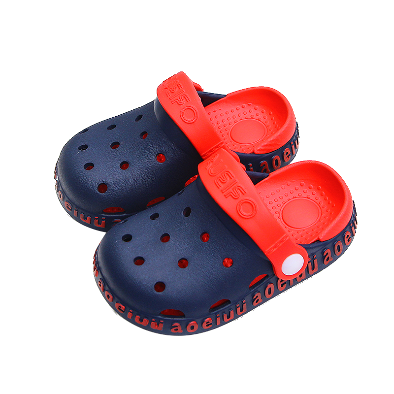 

Toddler / Kids Breathable Letter Slippers