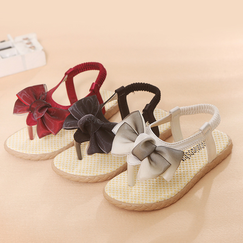 

Toddler Girl Bow Decor Princess Sandal