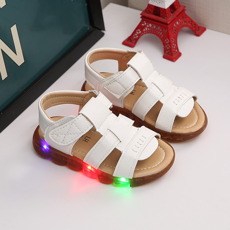 

Baby / Toddler Trendy Solid LED Sandals
