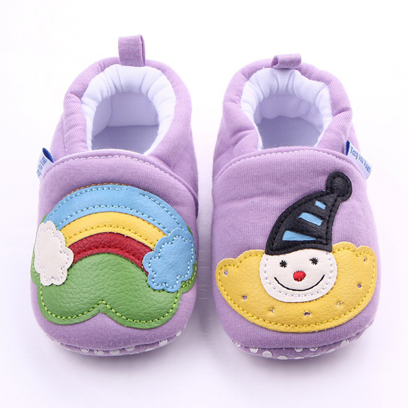 

Baby / Toddler Lovely Cartoon Embroidery Prewalker Shoes
