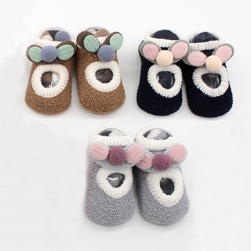 

2-piece Baby Multi-color Cartoon Socks