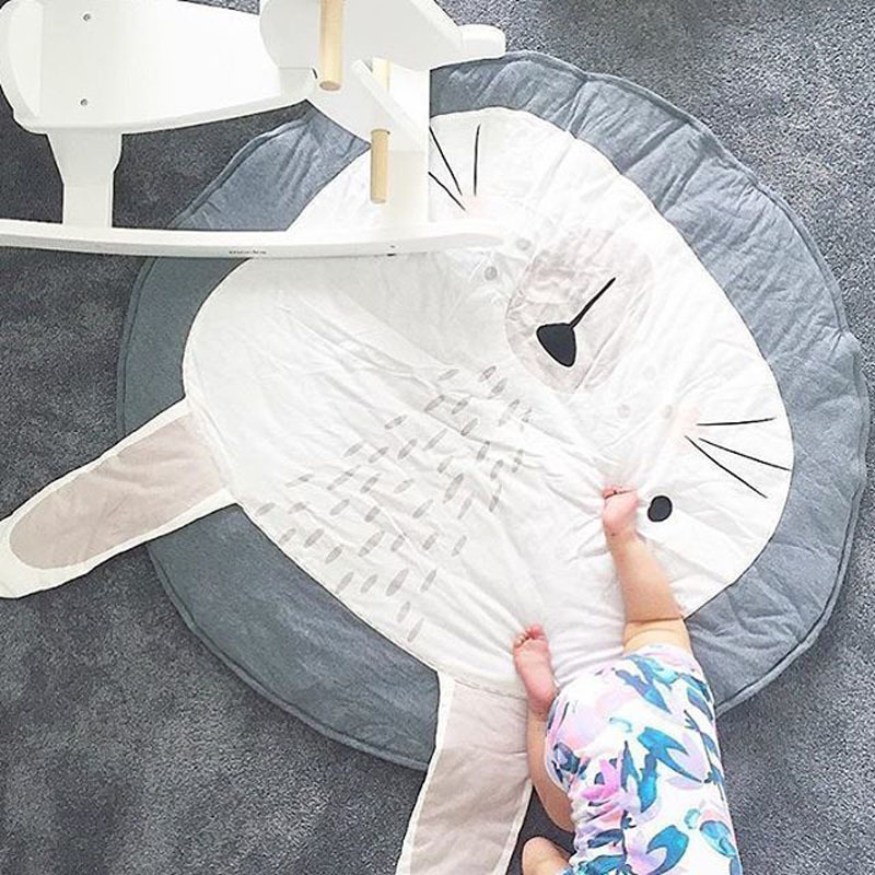 

Comfy Cute Rabbit Design Play Mat