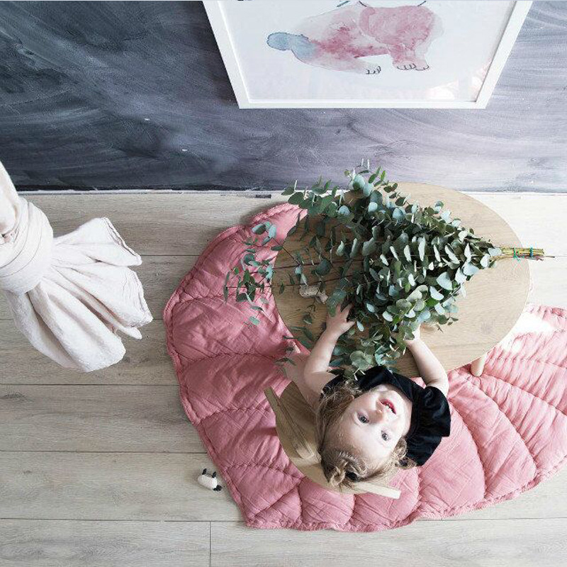 

Stylish Leaf Design Baby Play Mat