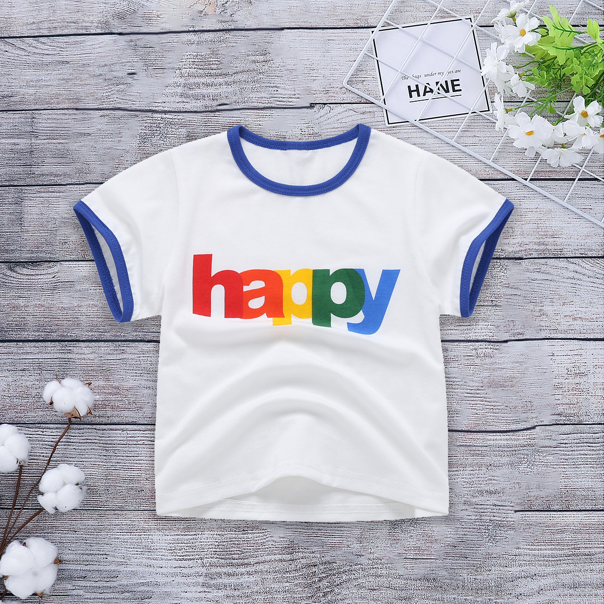 

Toddler HAPPY Print Tee