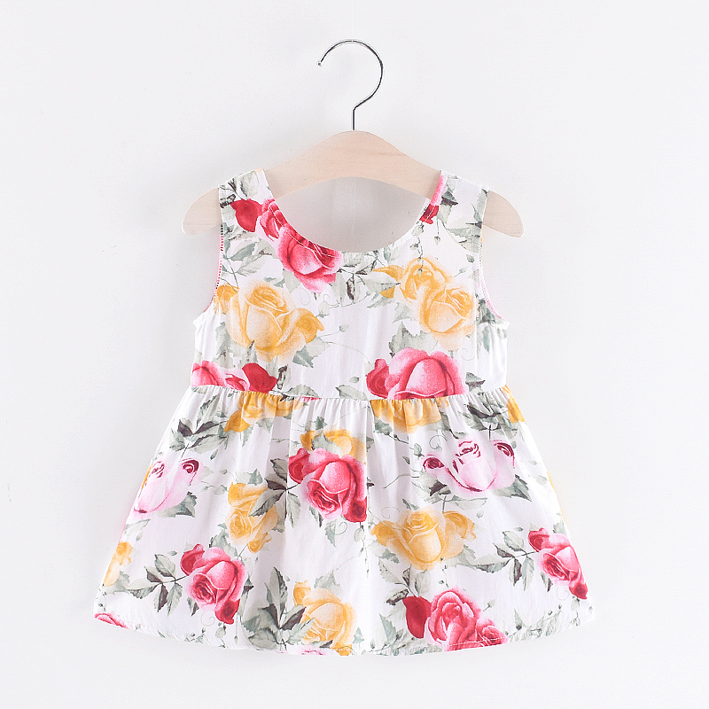 

Baby / Toddler Floral Allover Sleeveless Dress
