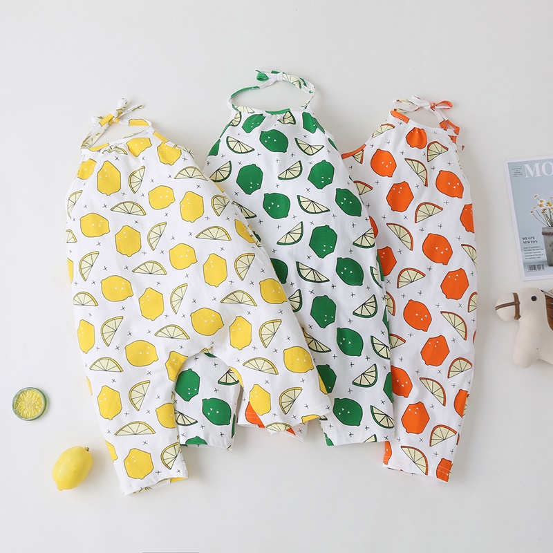 

Baby Girl Sweet Lemon Jumpsuits