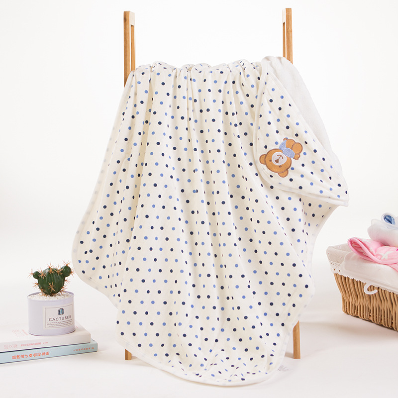 

Dotted Double-layer Baby Blanket