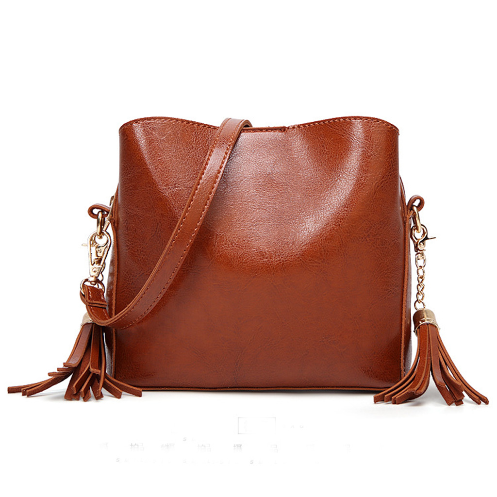 

Vintage Tasseled Crossbody Bag