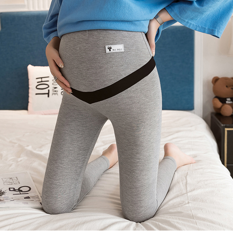 

Casual Solid Maternity Leggings