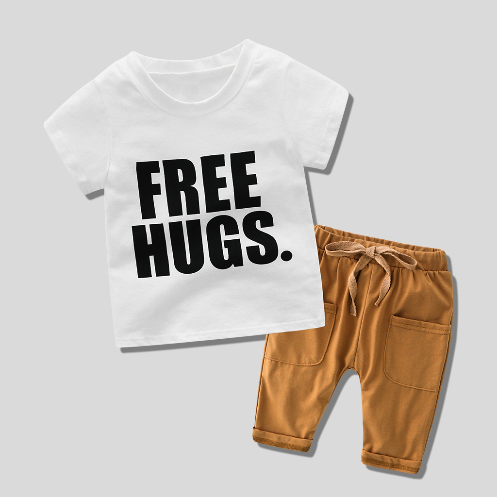 

Free Hugs Tee and Pants Set