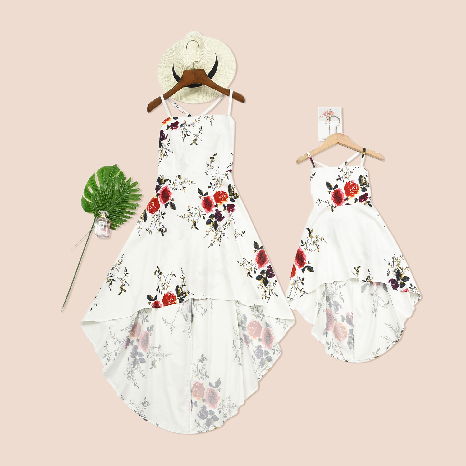 

Floral Print Sling Dresses for Mommy and Me