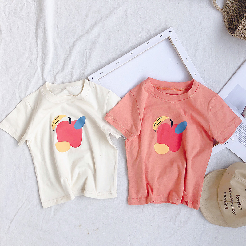

Baby / Toddler Trendy Apple Print Tee