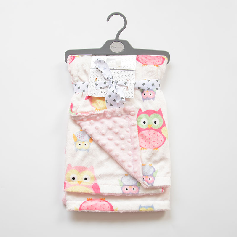 

Pretty Cartoon Print Blanket for Baby