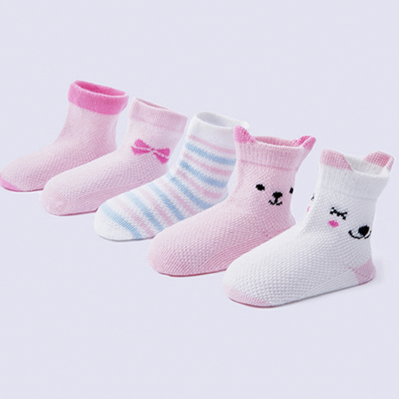 

5-piece Baby 3D Cartoon Decor Socks Set