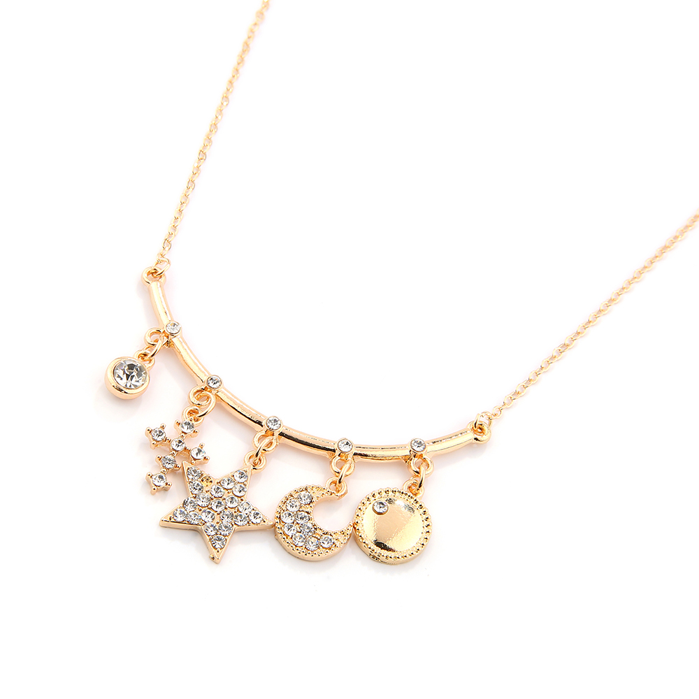 

Trendy Stars and Moon Necklace