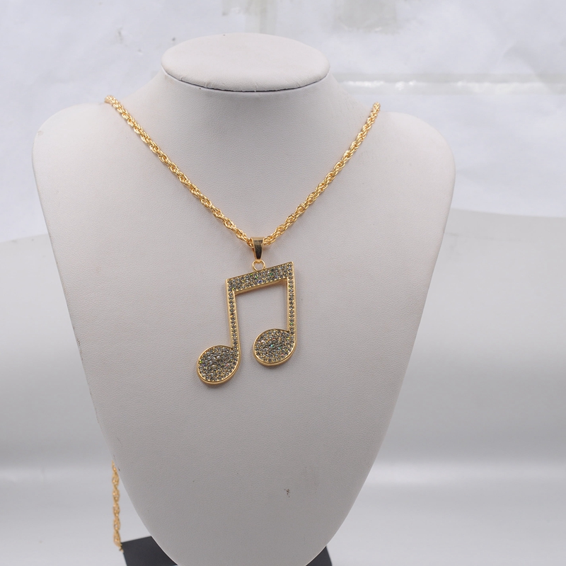 

Musical Note Design Necklace