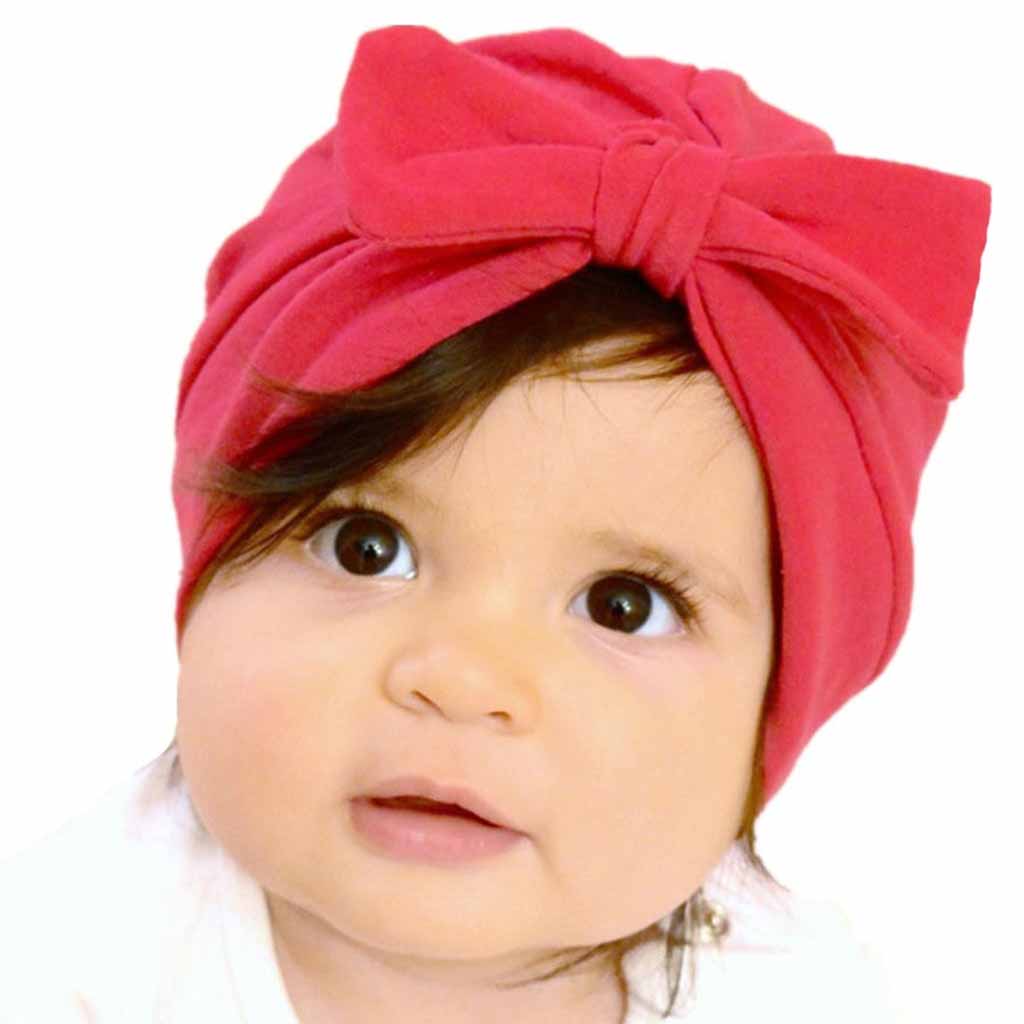 

Lovely Solid Bow Decor Hat