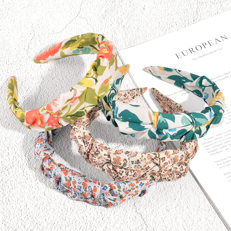 

Flower Pattern Headband Hair Accessory for Women