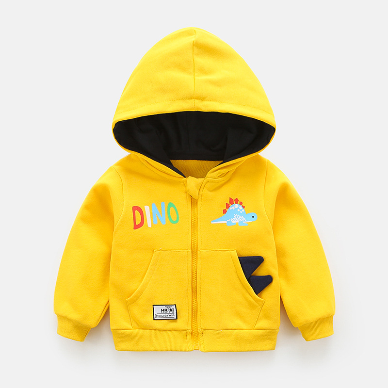 

Baby / Toddler Dinosaur Print Hooded Coat