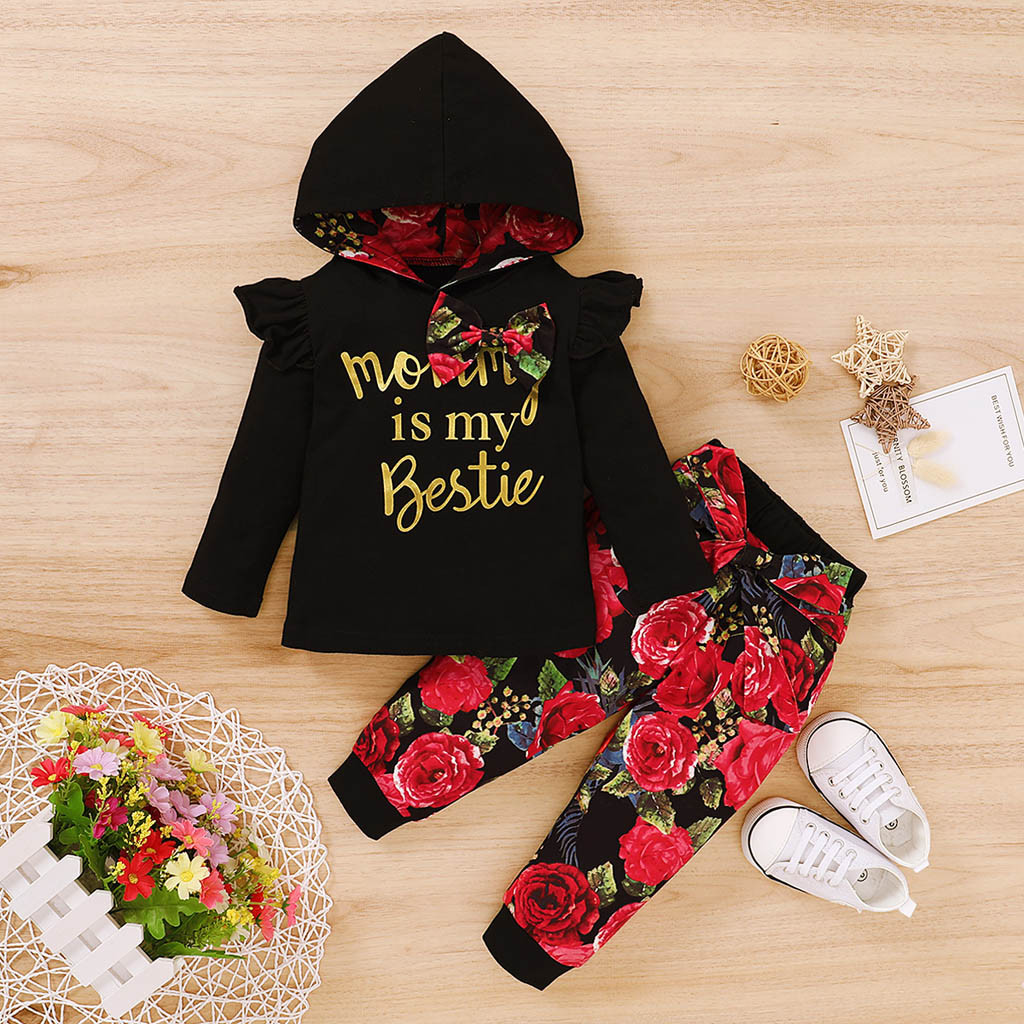 

Baby Girl Sweet Floral Baby's Sets