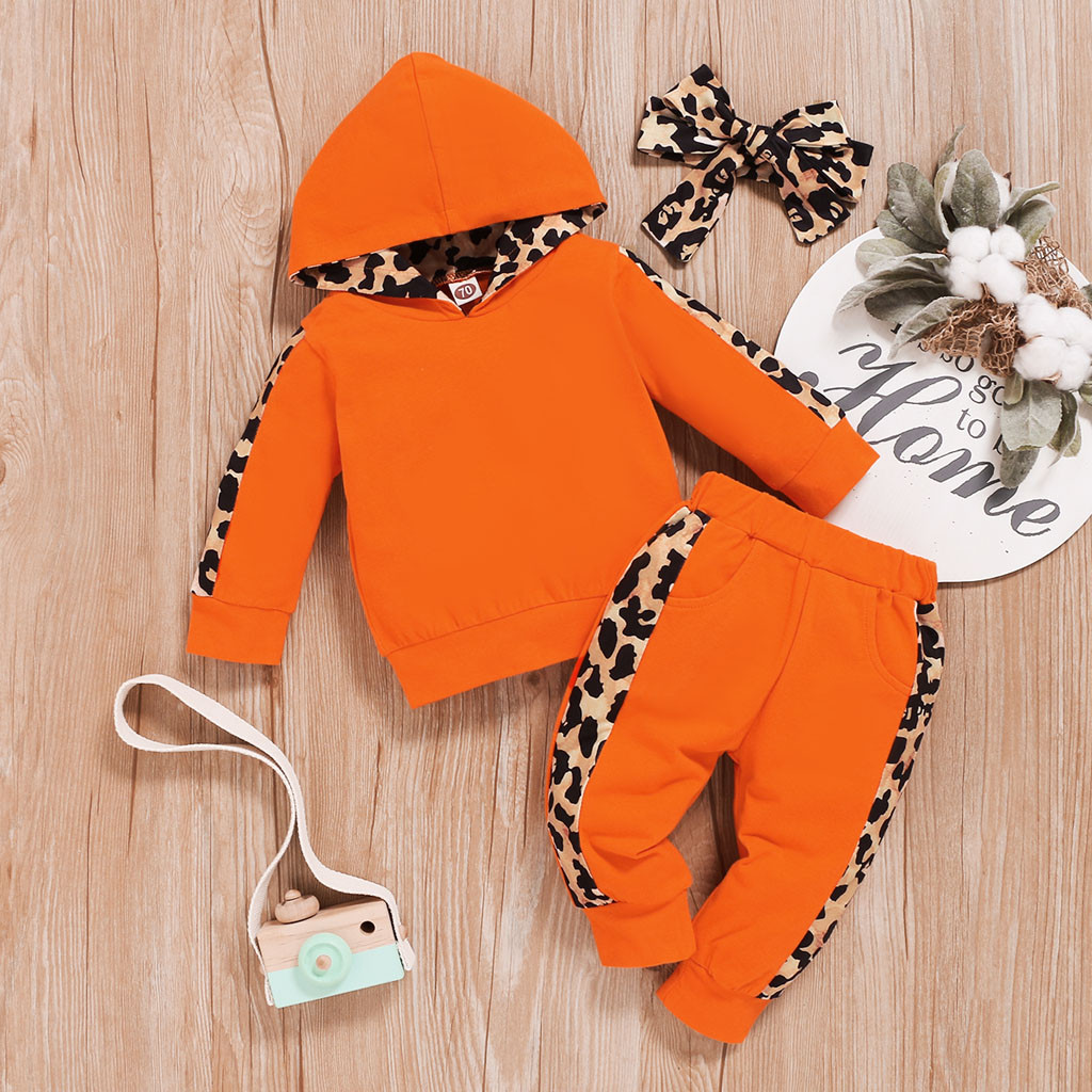 

Baby Girl Sweet Leopard Baby's Sets