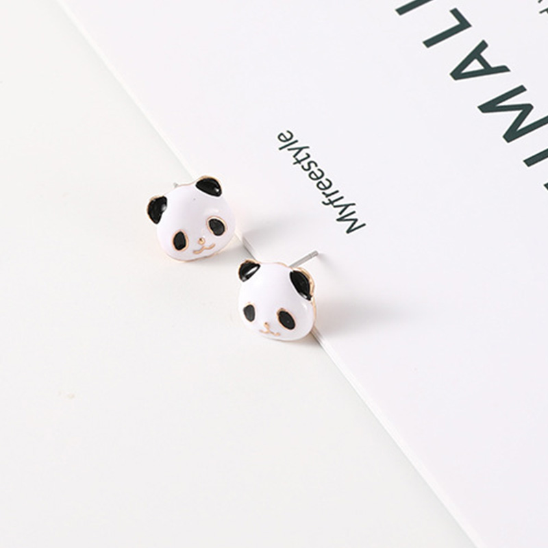 

Lovely Panda Shaped Earrings