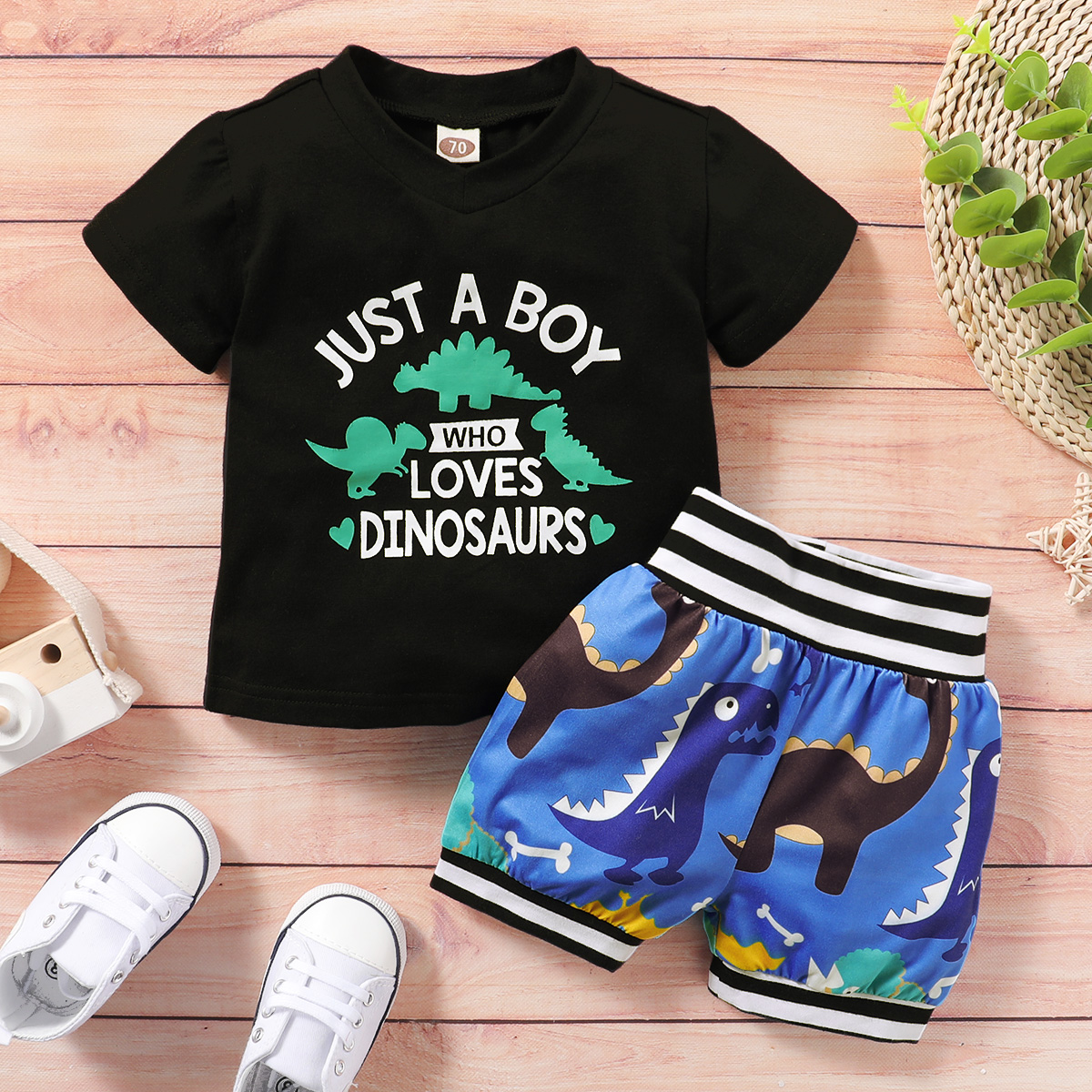 

Baby Boy 2pcs Animal Sets