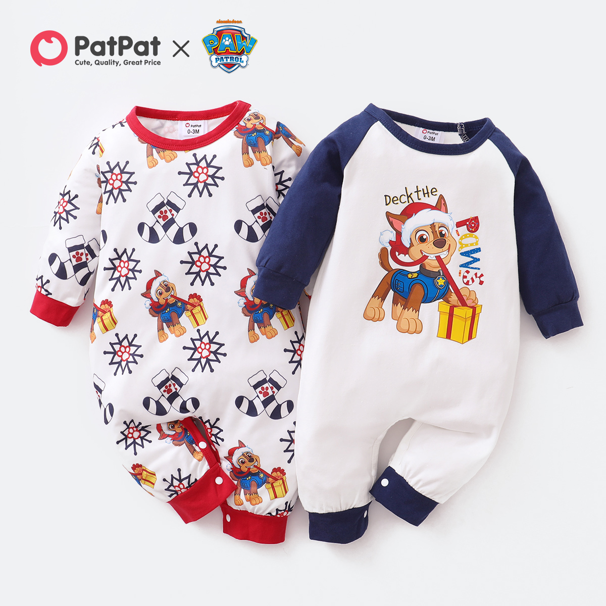 

PAW Patrol Little Boy/Girl Christmas Gift Cotton Jumpsuit